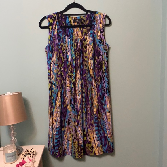 Ronni Nicole Funky Pattern Dress - Picture 4 of 6